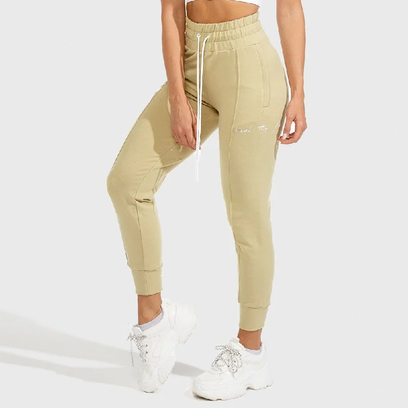 Women's Outerwear Attire Premium Style Offers Vibe Joggers - Nude