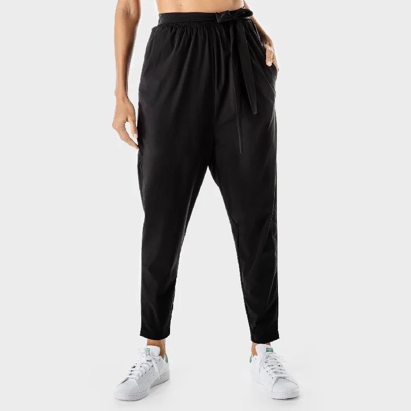 Women's Functional Outdoor Garments New In This Season Women's Fitness - Wrap Pants - Black