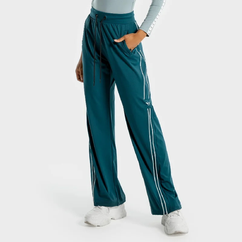 Women's Clothing For Outdoor Events Limited Styles Noor Wide Leg Pants - Teal