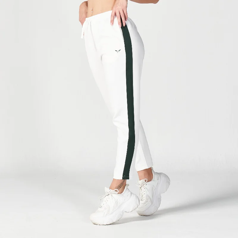 Women's Elegant Outfit Fashion Sale Core Tapered Pants - Pearl White