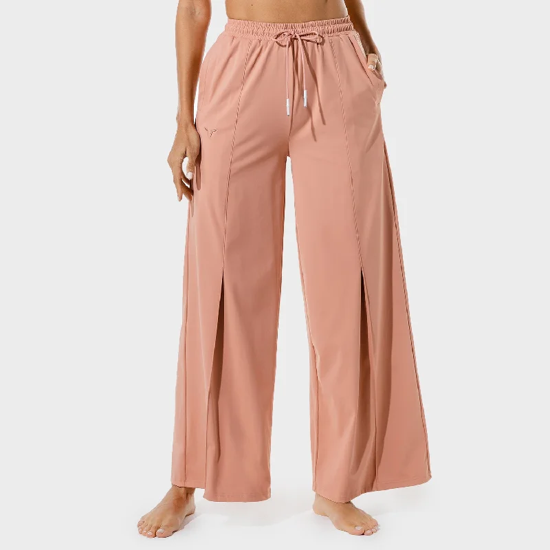 Women's Clothing Sets Catch Every Fashion Trend Women's Fitness - Wide Leg Pants - Peachy Keen