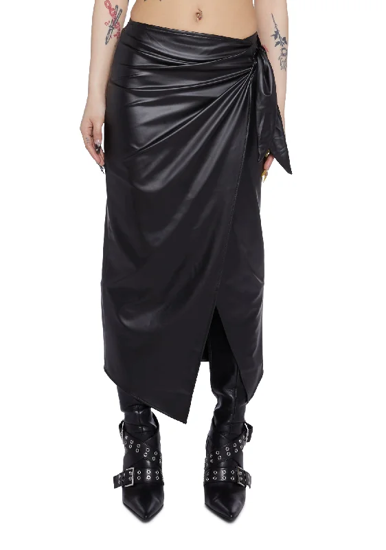 Women's Relaxed Clothes Big Savings Subterranean Party Wrap Skirt