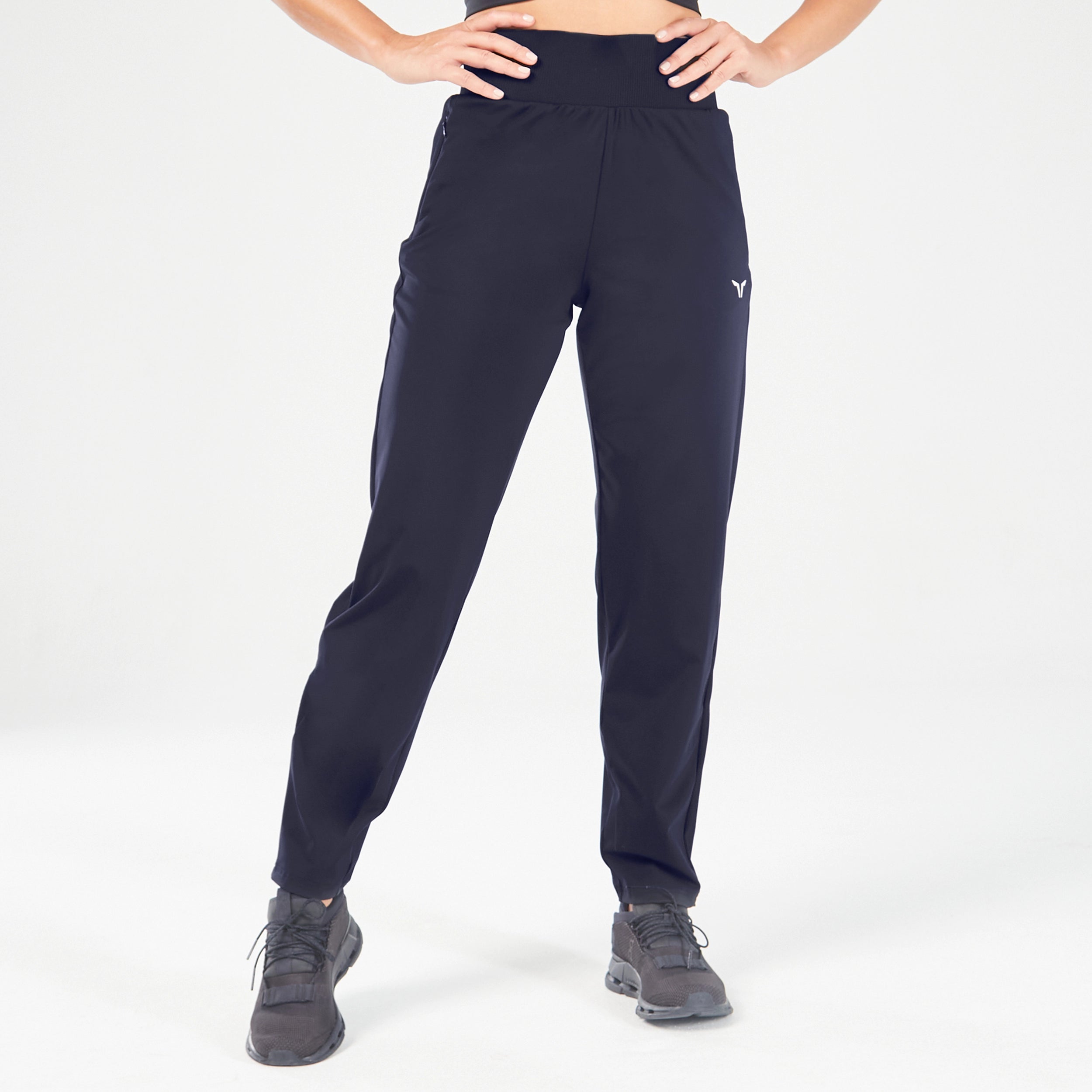 Affordable Women's Outfit Trendy Pulse Core Flare Joggers - Black