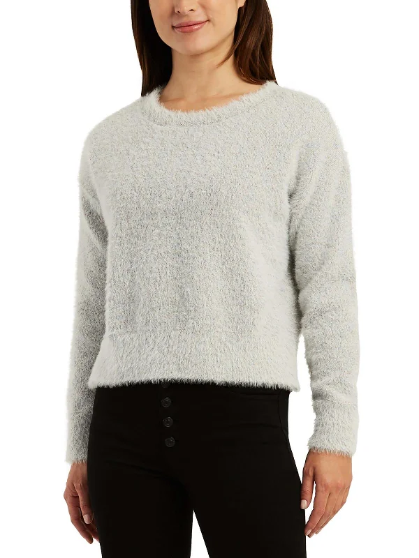 Women's Transitional Apparel Edgy Fashion Deals Womens Long Sleeve Textured Pullover Sweater