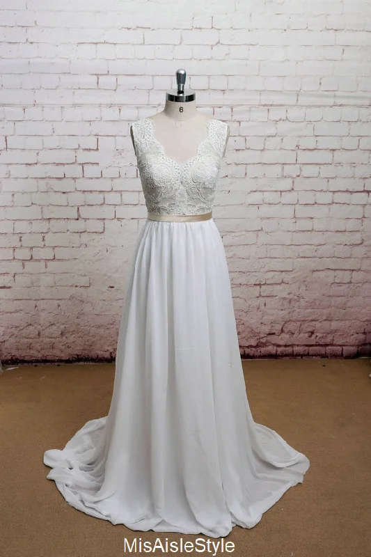 Women's Professional Apparel The Latest Fashion Trends Low Back Wedding Dress