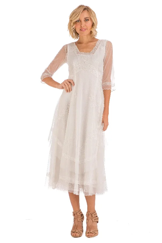 Elegant Clothing For Women Budget-Friendly Fashion Mary Darling Dress in Ivory by Nataya