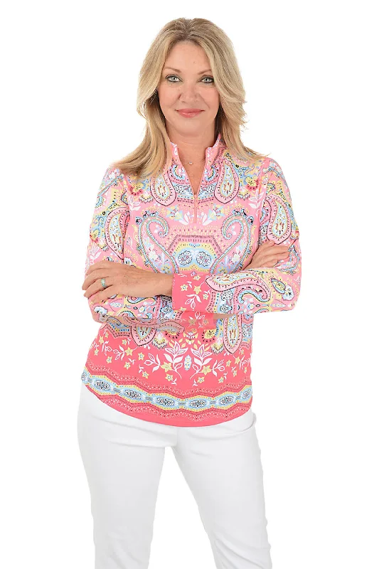 Sporty Fashion Offers Vicki Paisley UPF50+ Sun Shirt