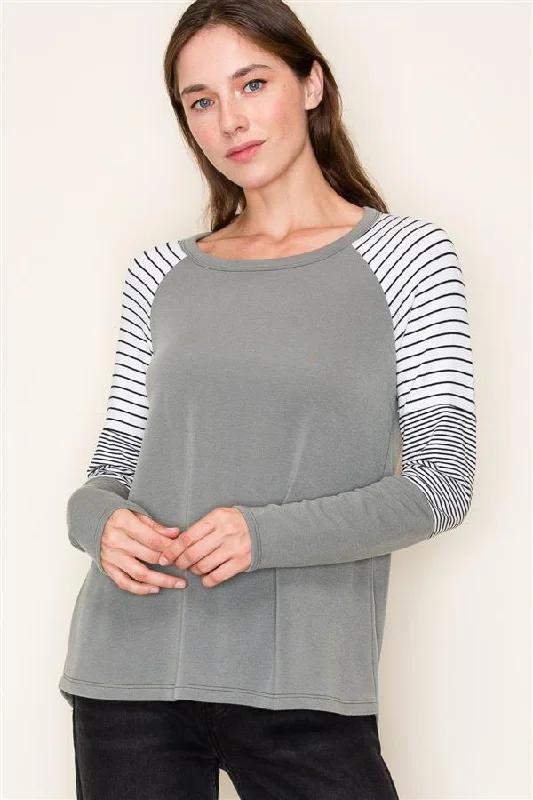 Athleisure Style Sale That Friday Feeling Soft Olive Top