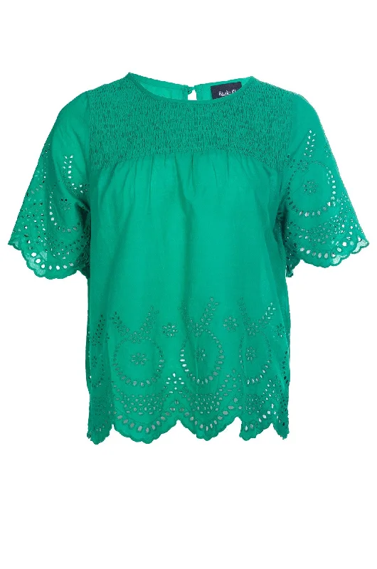 Don't Miss Out 100% Cotton Top | KELLY GREEN | 8593A1