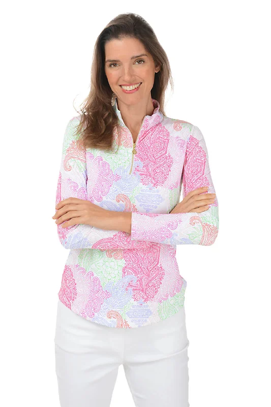 Final Sale Multi Paisley UPF50+ Sun Shirt