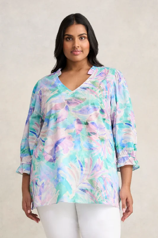 Limited Time Embellished Cotton Kaftan