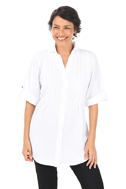 Top Brand Discounts Crinkle Pintuck Shirt