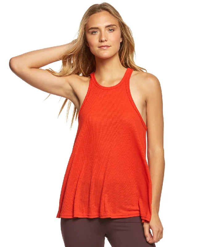 Women's Clothing For Outdoor Events Classic Elegance Sales Free People Slub Long Beach Tank  Red