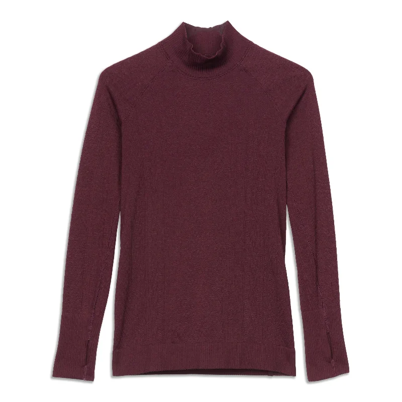 Classic Women's Apparel Mega Sale Rest Less Pullover Mock Neck - Resale