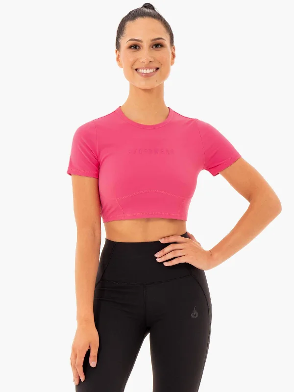 Women's Apparel And Garments Flash Sale, Don'T Miss Sola Fitted T-Shirt - Pink