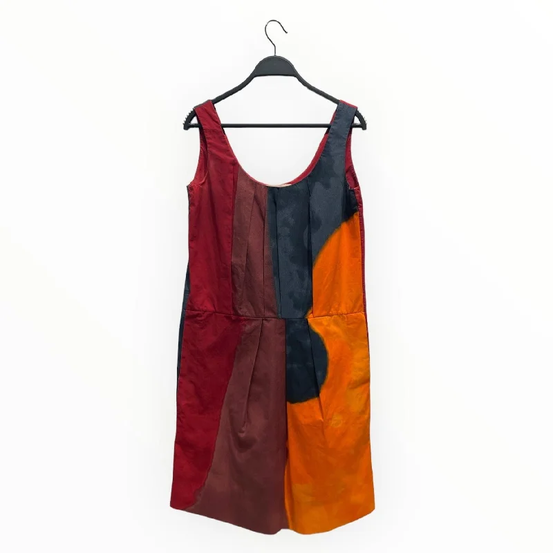 Women's Plus-Size Clothes Spring Offer MARNI/SL Dress/38/Cotton/MLT/COLOR BLOCK