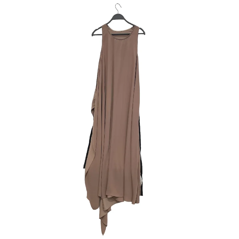 Women's Evening Clothes Limited Time Special Offer MM6 Martin Margiela/Belted Sleeveless Maxi Dress/44/BEG