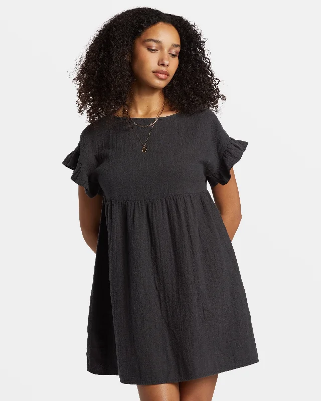 Women's Transitional Attire Exclusive Discount So Breezy Dress - Black Sands