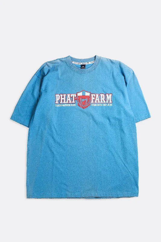 Classic Unisex Fashion Looks Seasonal Trends Deadstock Phat Farm Tee - XL