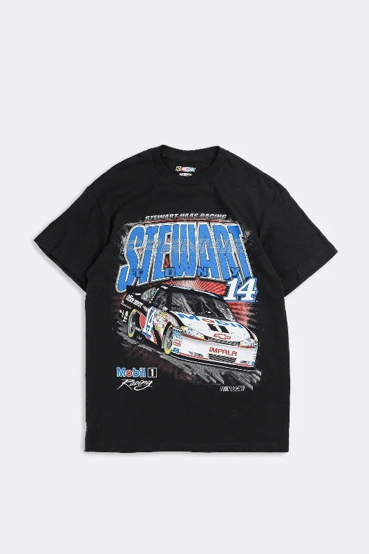 Gender-Neutral Clothing Styles Urban Style Promotions Frankie Rhinestone Racing Tee