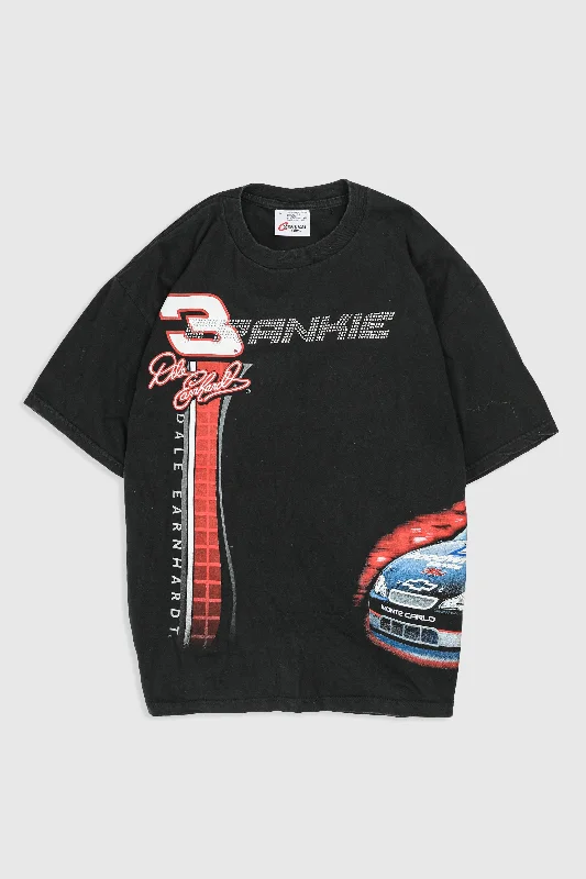 Oversized And Relaxed Unisex Fashion Polished Style Deals Frankie Rhinestone Racing Tee