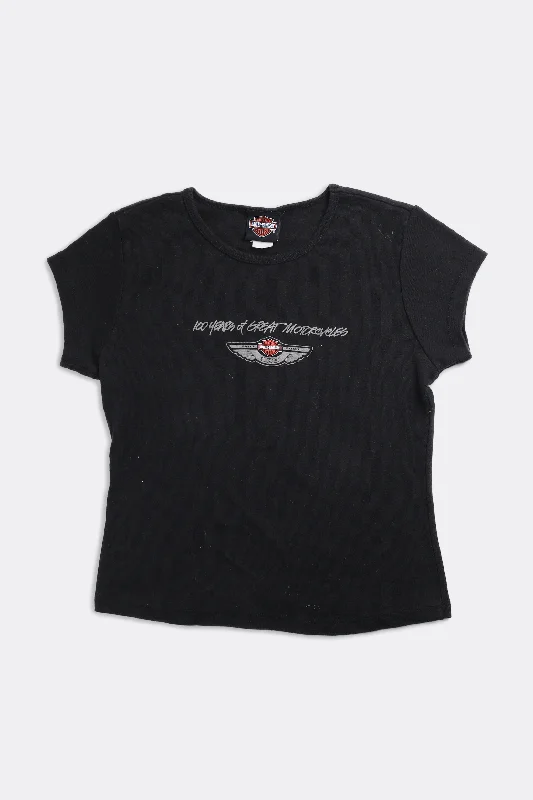 Chic And Casual Unisex Fashion Trends Popular Collection Vintage Harley Tee