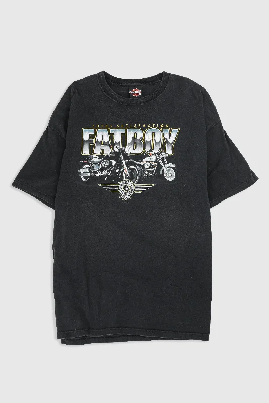 Classic Unisex Fashion Looks Durable Fashion Picks Vintage Harley Tee