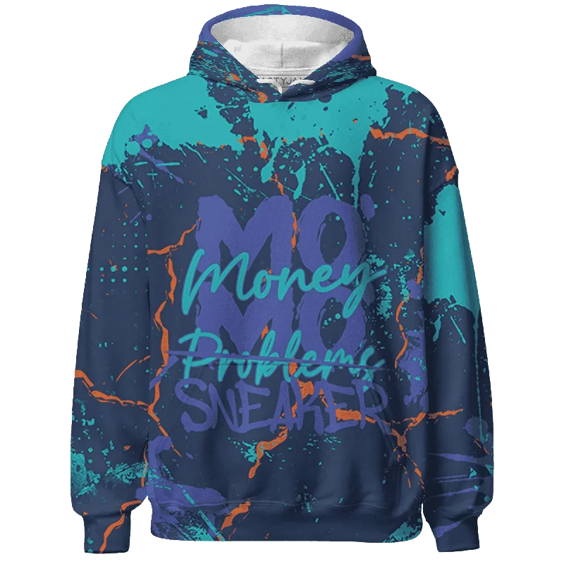 Sustainable And Ethical Unisex Clothing Stylish Deals NastyJamz AM Plus Drift Midnight Navy Total Orange Dusty Cactus Hoodie Match MO sneaker All-Over Print