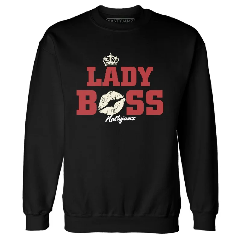 Modern Unisex Wardrobe Staples The Good Stuff Black Toe Reimagined 1s NastyJamz Sweatshirt Match Lady Boss