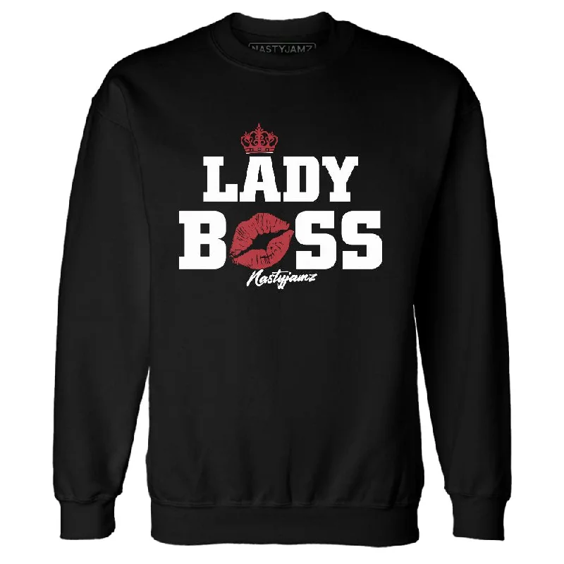 Versatile Unisex Layering Pieces Mega Sale Bred Velvet 11s NastyJamz Sweatshirt Match Lady Boss