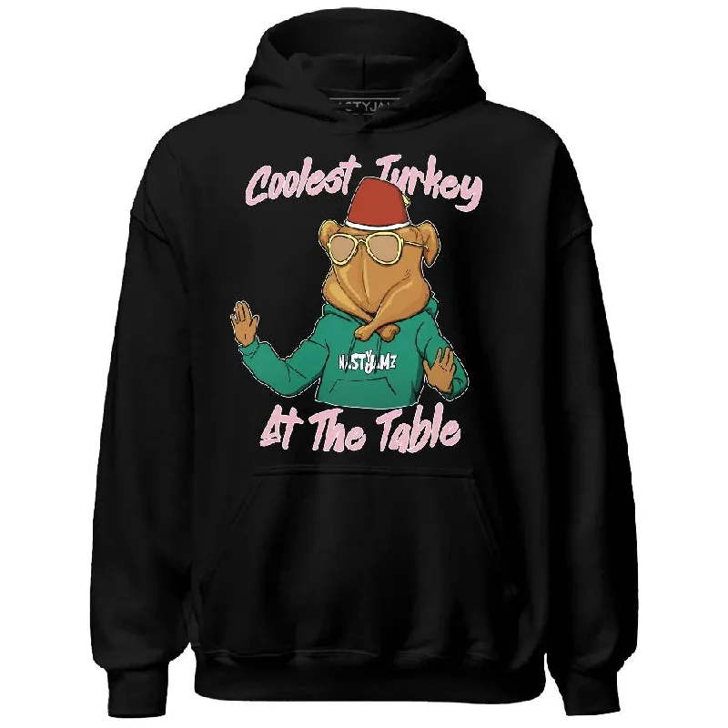 Sustainable Gender-Neutral Apparel Glamorous Fashion Offers Dunk Soft Pink Malachite NastyJamz Hoodie Match Coolest Turkey