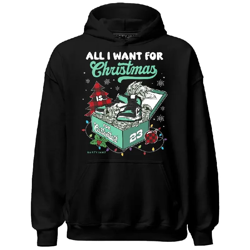 Versatile Clothing For All Genders Feminine Style Promotions High OG Green Glow 1s NastyJamz Hoodie Match Dollar Sneaker Box Christmas Custom Text