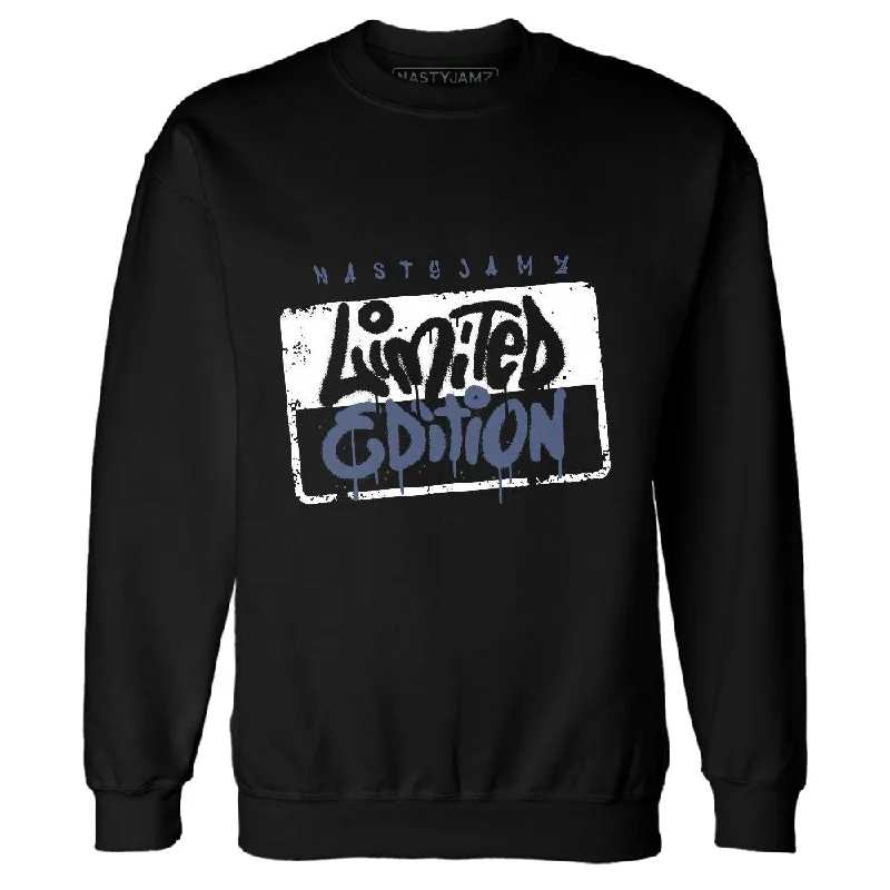 Functional And Stylish Unisex Wear Hot Brand Discounts Low Diffused Blue 11s NastyJamz Sweatshirt Match Limited Edition