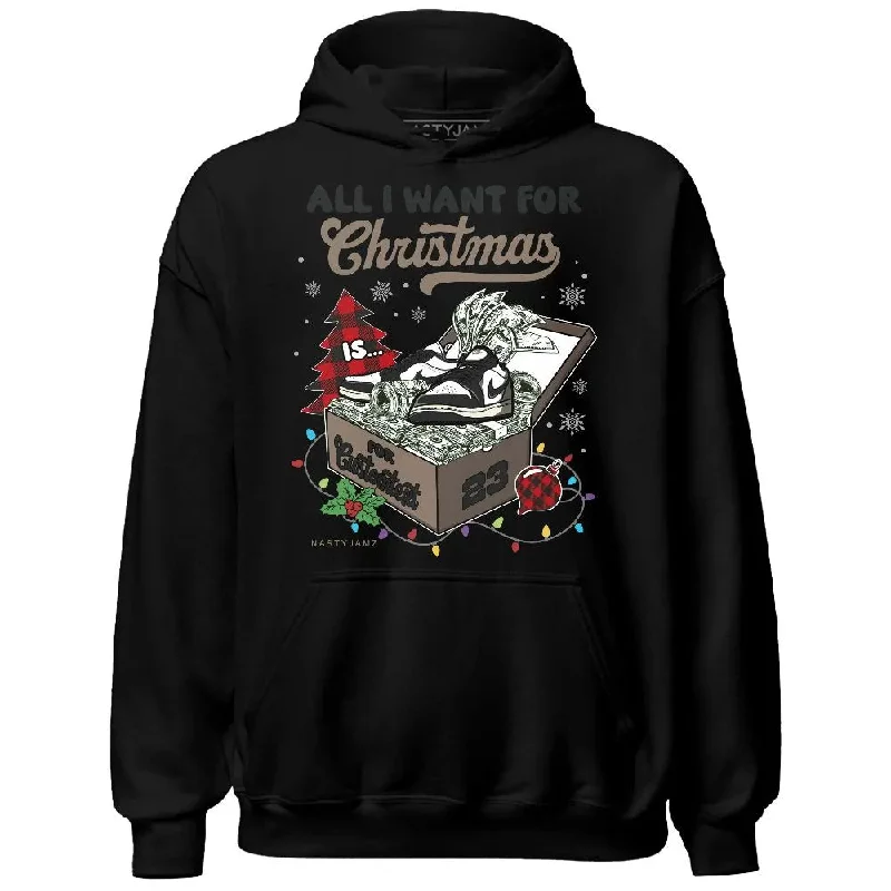 Functional And Stylish Unisex Wear Limited-Time Offer Low Mocha 1s NastyJamz Hoodie Match Dollar Sneaker Box Christmas Custom Text