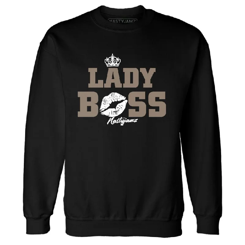 All-Season Unisex Clothing Collection Fashionable Comfort Promotions Low Mocha 1s NastyJamz Sweatshirt Match Lady Boss