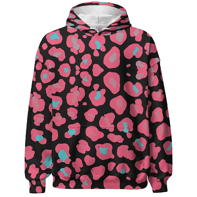 Bold And Trendy Gender-Neutral Outfits You'Ll Love Us Because NastyJamz VaporMax Plus South Beach Hoodie Match Leopard Pattern All-Over Print